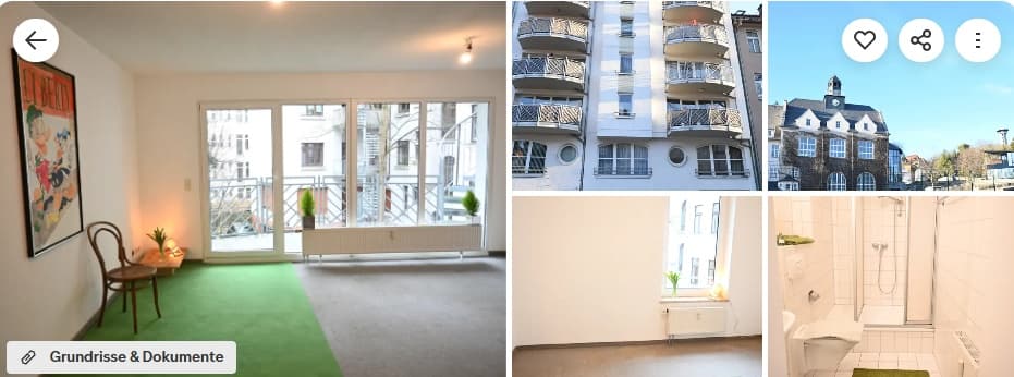 Erfolgreich vermitteltes Objekt: Wohnung mit Balkon in der Altstadt